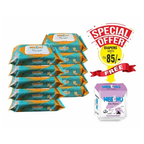 72’s 10 Pouch + 1 Pack 5’s New Born Diaper – 2300