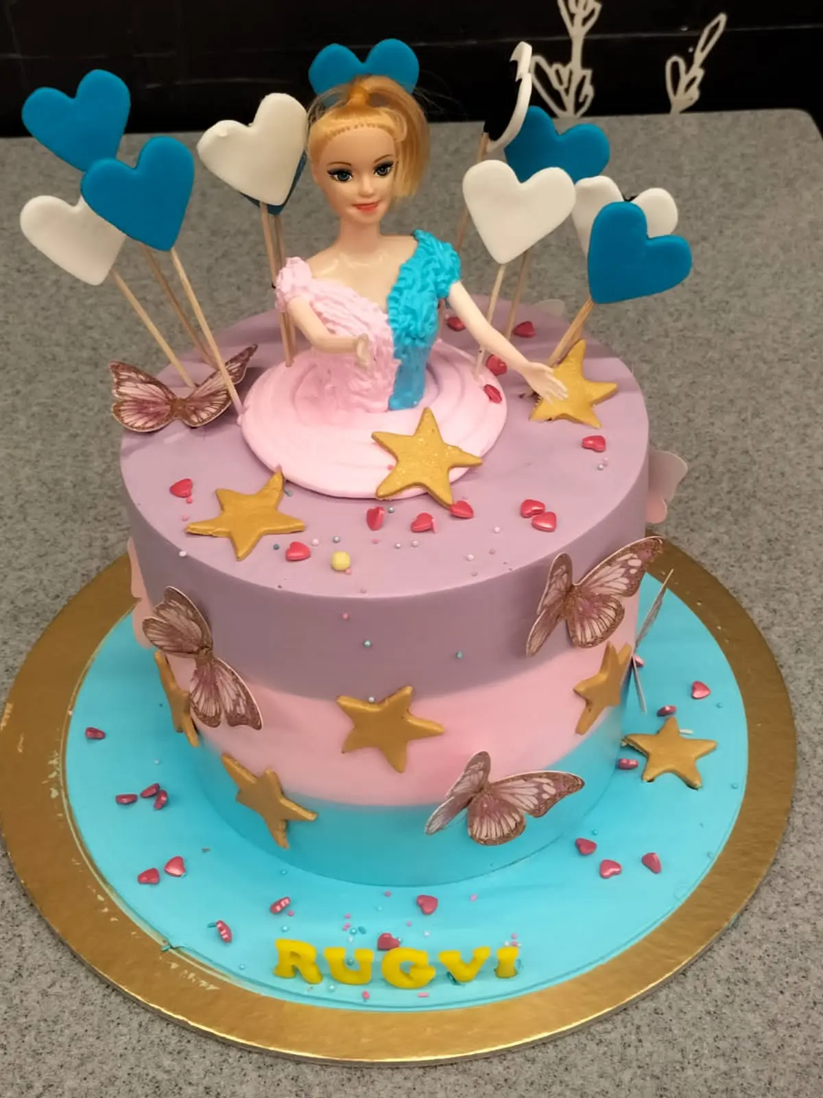 Barbie Doll Cake