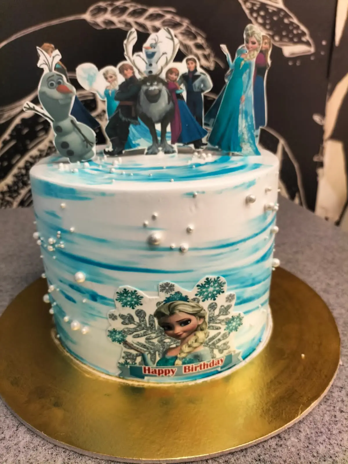 Princess Elsa Cake