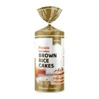 Pintola Organic Wholegrain Brown Rice Cakes – Unsalted – 125 gms