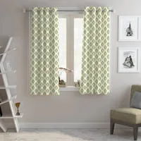 Zircon Window Curtain Damask – Grey – 120 cm X 150 cm