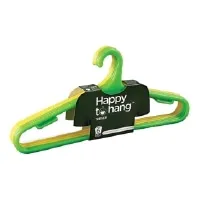 Happy To Hang Teeser Hangers Yellow and Green – 6 Pieces