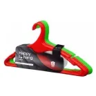 Happy To Hang Swan Hangers Red and Green – 6 Pieces