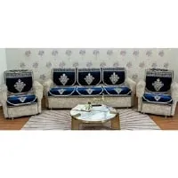 MHF Sofa Slip Cover Cloud Navy Blue – Navy Blue – 6 Units