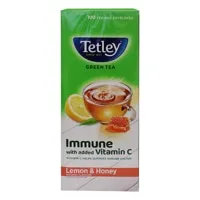 Tetley Green Tea Lemon and Honey – 100 Tea-Bags