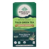 Organic India Tulsi Green Tea – Lemon Ginger – 25 Tea-Bags