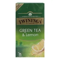 Twinings Green Tea and Lemon – 25 Tea-Bags