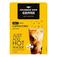 Colombian Brew Cappuccino Coffee Premix – 10 Sachets