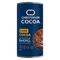 Christopher Dark Cocoa Powder For Baking and Hot and Cold Drinks – 200 gms