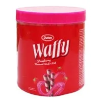 Dukes Waffy Strawberry Roll – 250 gms