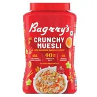 Bagrry’s Crunchy Muesli with Almonds-Raisins-Honey – 1 kg
