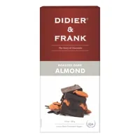 Didier and Frank Roasted Almond Dark Chocolate – 100 gms