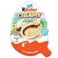 Kinder Creamy Milky and Crunchy – 19 gms
