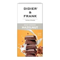 Didier and Frank Crunchy Hazelnut Milk Chocolate – 100 gms