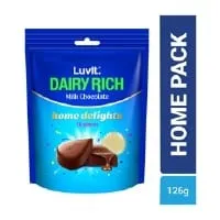 Luvit Milk Chocolate Home Pack – 18×7 gms