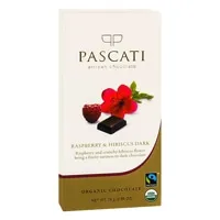 Pascati Artisan Dark Chocolate – Raspberry and Hibiscus – 75 gms