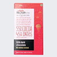 The Whole Truth 55percent Dark Chocolate – 80 gms