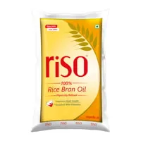 Riso 100percent Rice Bran Oil Pouch – 1 Litre