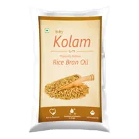Svity Kolam Rice Bran Oil Pouch – 1 Litre