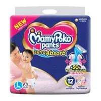 Mamy Poko Pants Extra Absorb – Large – 62 U