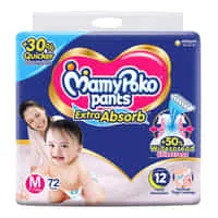 Mamy Poko Pants Extra Absorb – Medium – 72 U