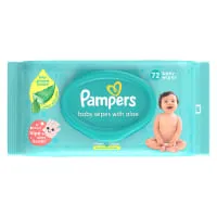 Pampers Aloe Vera Baby Wipes – 72 Wipes