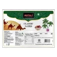 Nutraj Classic Dates – 500 gms