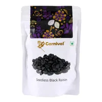 Carnival Seedless Black Raisins – 250 gms