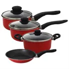 Pigeon ESS Non-Stick Gift Set – Red – 7 Pieces