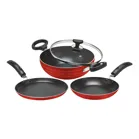 Crystal Non-Stick Cookware Set – CNS 897 – 3 Pieces