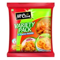 McCain Variety Pack – 3 Packs Inside – 550 gms