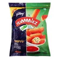 Godrej Yummiez Crispy Veg Sticks – 320 gms