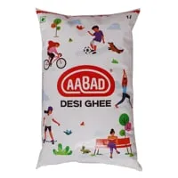 Aabad Desi Ghee Pouch – 1 Litre