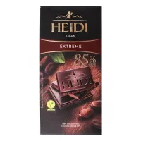 Heidi Dark Vegan Chocolate – Extreme 85percent – 80 gms