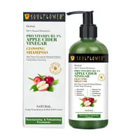 Soulflower Herbal Apple Cider Vinegar Shampoo – 300 ml