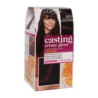 L’Oreal Casting Creme Gloss 400 Dark Brown Hair Colour – 87.5 gms + 72 ml – 1 Unit