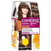 L’Oreal Casting Creme Gloss 500 Medium Brown Hair Colour – 87.5 gms + 72 ml – 1 Unit