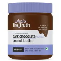 The Whole Truth Dark Chocolate Peanut Butter Crunchy – 325 gms