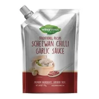 Wingreens Schezwan Chilli Garlic Sauce – 450 gms