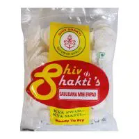 Shiv Shakti’s Sabudana Mini Papad – 200 gms