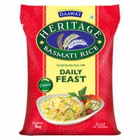 Daawat Heritage Daily Feast Tukda Basmati Rice – 5 kgs