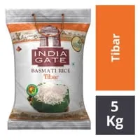India Gate Basmati Rice – Tibar – 5 kgs