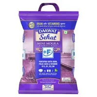Daawat Sehat Mini Mogra (Broken) Basmati Rice – 5 kgs