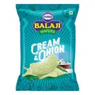 Balaji Cream and Onion Wafers – 135 gms