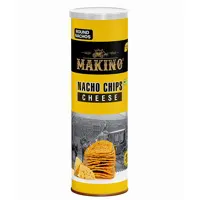Makino Nacho Cheese Chips Can Pack – 107 gms