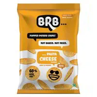 BRB Popped Potato Chips – Pasta Cheese Flavour – 52 gms