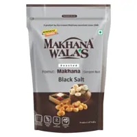 Makhanawala’s Roasted Makhana (Foxnuts) Spicy Black Salt – 70 gms