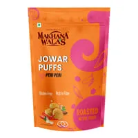 Makhanawala’s Roasted Jowar Puffs Peri Peri – 60 gms