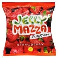 Jelly Mazza Fruity Strawberry Chews – 37 gms