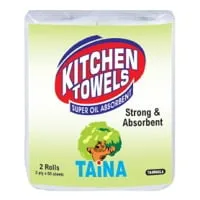 Taina Kitchen Towels – 2 Rolls